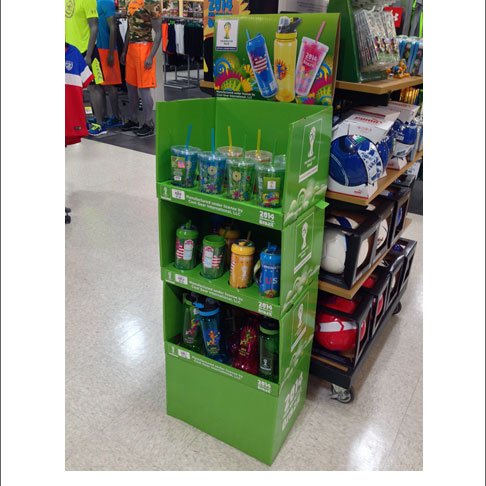 Cool Gear World Cup Floor Display Cool Gear World Cup Floor Display
