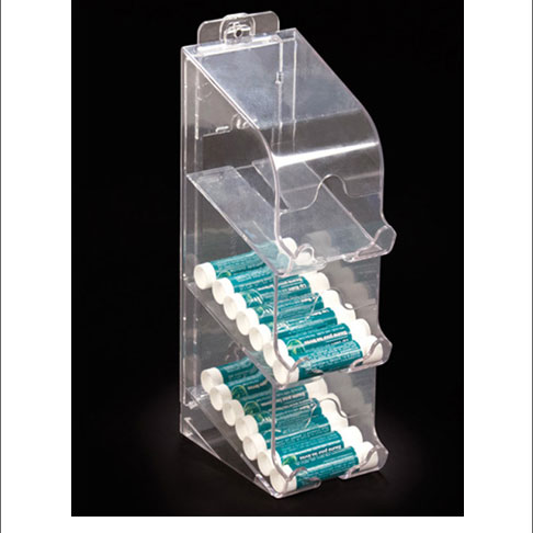 Clear Plastic Lip Balm Counter Display Clear Plastic Lip Balm Counter Display